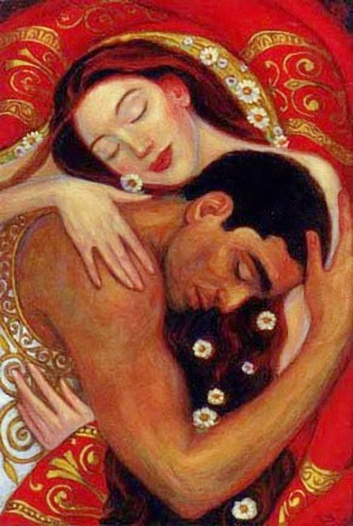 Lovers (2) by Irina Vitalievna Karkabi